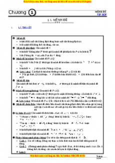 Bộ chuyên đề Toán lớp 10,11,12 ôn thi tốt nghiệp THPT năm 2023