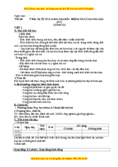 Giáo án Hóa 12 học kì I Tiết 28: Tính chất của kim loại, dãy điện hóa của kim loại