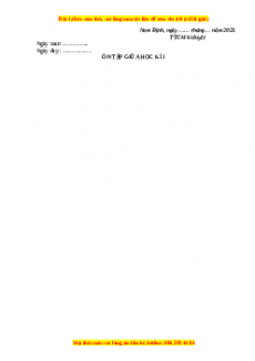 Giáo án Địa lí 10 Kết nối tri thức (2024): Ôn tập giữa học kì 1