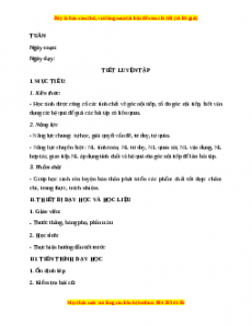 Giáo án Luyện tập trang 75, 76 Toán 9 Học kì 2