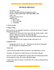 Giáo án Tin học 3 Chân trời sáng tạo Bài 14: Thực hiện công việc theo điều kiện