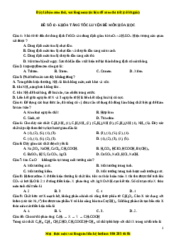 Bộ 13 đề thi thử THPT QG chuẩn môn Hóa học năm 2023 - GV Lê Đăng Khương có đáp án( Đề 12)