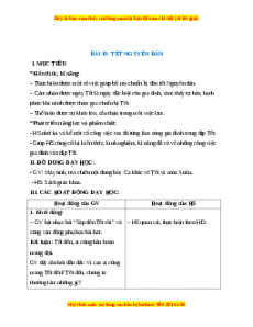 Giáo án Tết nguyên đán Hoạt động trải nghiệm 2 Kết nối tri thức