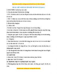 Giáo án TNXH 1 Chân trời sáng tạo Giữ an toàn với một số con vật