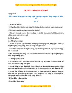 Giáo án Bài 1: Tư thế đứng nghiêm, đứng nghỉ và tập hợp hàng dọc, điểm số Giáo dục thể chất lớp 1 Chân trời sáng tạo