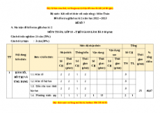 Đề thi giữa học kì 2 Toán 10 Kết nối tri thức có đáp án (Đề 7)