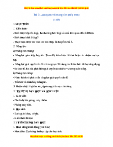 Giáo án Tin học 7 Cánh diều Chủ đề E Bài 3: Làm quen với trang tính (tiếp theo)