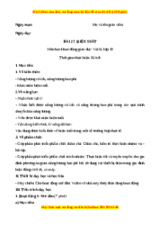 Giáo án Bài 27 Vật lí 10 Kết nối tri thức (2024): Hiệu suất