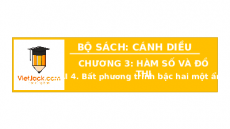 Giáo án powerpoint Bất phương trình bậc hai một ẩn Toán 10 Cánh diều
