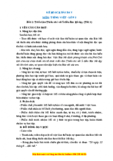 Giáo án Đơn xin vào đội (T1) Tiếng việt 3 Chân trời sáng tạo