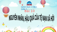 Giáo án powerpoint Nguyên nhân, hậu quả của tệ nạn xã hội | Chân trời sáng tạo GDCD 7