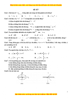 Đề thi thử THPT Quốc gia Toán học năm 2023 NXB Dân Trí - Đề 7
