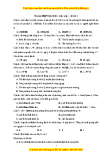 Bộ 25 đề thi Vật Lý THPT Quốc gia năm 2023 biên soạn bởi GV chuyên