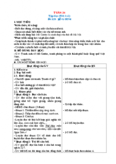 Giáo án Tuần 34 Tiếng việt 2 Kết nối tri thức