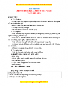 Giáo án Bài 6: Truyện (2024) Cánh diều