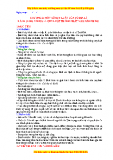 Giáo án Bài 14 Địa lí 10 Cánh Diều (2024): Vỏ điạ lí. Quy luật thống nhất và hoàn chỉnh
