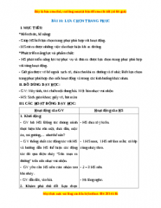 Giáo án Hành trang lên đường Hoạt động trải nghiệm 2 Kết nối tri thức