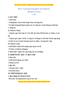 Giáo án Tin học 7 Cánh diều Chủ đề E Bài 11: Luyện tập sử dụng phần mềm bảng tính (Bài tập theo nhóm)