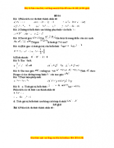 Đề thi giữa kì 1 Toán 8 năm 2023 - Đề 4