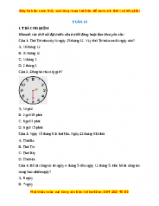 Bài tập cuối tuần Toán lớp 2 Tuần 15 Chân trời sáng tạo (có lời giải)