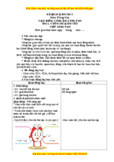 Giáo án Cuốn sách em yêu (Tiết 3) Tiếng việt 3 Chân trời sáng tạo