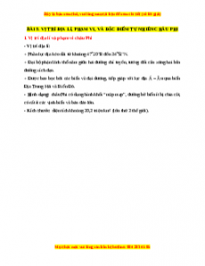 Lý thuyết Địa lý 7 Cánh diều Bài 9: Vị trí địa lí, phạm vi và đặc điểm tự nhiên của Châu Phi