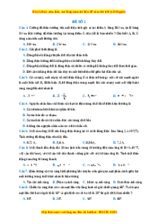 Bộ 20 đề thi Vật Lý THPT Quốc gia năm 2023 - sách Lovebook