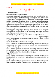 Giáo án Ôn tập và tự đánh giá cuối học kì 1 (2024) Cánh diều