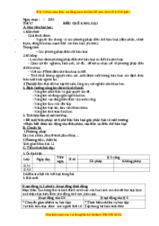 Giáo án Hóa học 12 học kì 2 Tiết 37: Điều chế kim loại