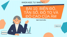 Giáo án powerpoint Biên độ, tần số, độ cao và độ to của âm | KHTN 7 Cánh diều (Vật lí)