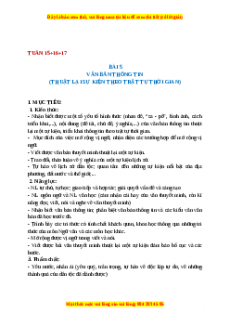 Giáo án Bài 5: Văn bản thông tin (2024) Cánh diều