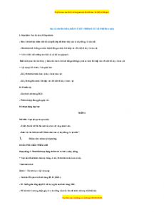 Giáo án TNXH 1 Cánh diều Chăm sóc bảo vệ cây trồng và vật nuôi