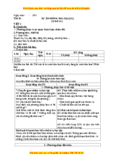 Giáo án Hóa 12 học kì I Tiết 33: Sự ăn mòn của kim loại