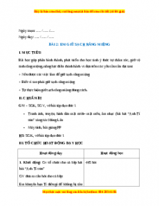 Giáo án Bài 2 Đạo đức 1 Kết nối tri thức: Em giữ sạch răng miệng