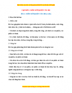 Giáo án Mĩ thuật 1 Cánh diều Môn mĩ thuật của em