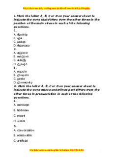 Bộ 13 đề thi cuối kì 2 Tiếng Anh 10 iLearn Smart World có đáp án