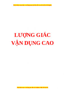 113 Bài tập trắc nghiệm lượng giác vận dụng cao - Nguyễn Minh Tuấn có đáp án