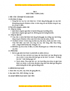 Giáo án Bài 3: Máy tính và em Tin học 3 (Tiết 2) Kết nối tri thức
