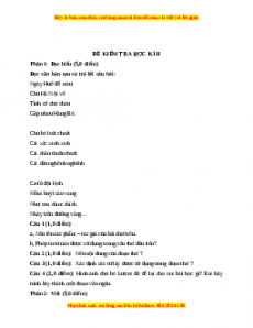 Đề thi học kì 2 Ngữ văn 6 Cánh diều (Đề 5)