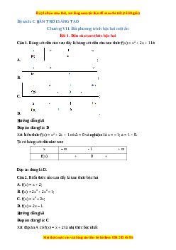 Bài tập trắc nghiệm Toán 10 kì 2 Chân trời sáng tạo (có đáp án)