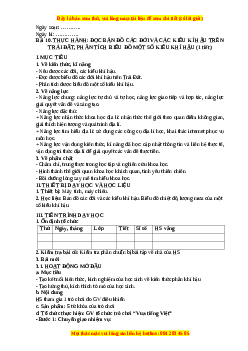Giáo án Bài 10 Địa lí 10 Kết nối tri thức (2024): Thực hành Đọc bản đồ các đới và các kiểu khí hậu trên trái đất, phân tích biểu đồ một số kiểu khí hậu