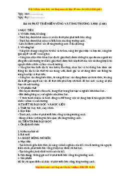 Giáo án Bài 40 Địa lí 10 Kết nối tri thức (2024): Phát triển bền vững và tăng trưởng xanh