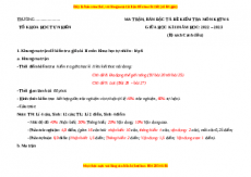 Bộ đề thi giữa kì 2 KHTN 6 Cánh diều (nối tiếp)