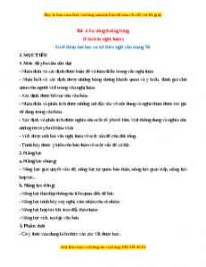 Giáo án Sự sống thiêng liêng (2024) Chân trời sáng tạo