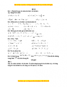Đề thi giữa kì 1 Toán 8 năm 2023 - Đề 3