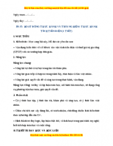 Giáo án Toán 7 Chân trời sáng tạo Bài 5: Hoạt động thực hành và trải nghiệm: Thực hành tính tiền điện