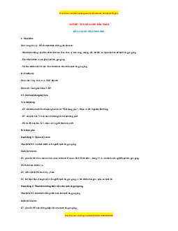 Giáo án Đạo đức 1 Cánh diều Sạch sẽ, gọn gàng