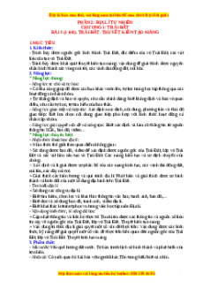 Giáo án Bài 3 Địa lí 10 Cánh Diều (2024): Trái đất. Thuyết kiến tạo mảng