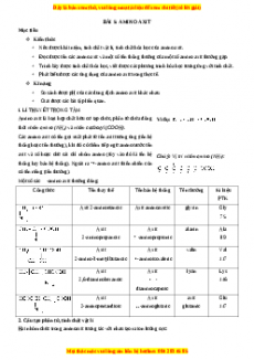 Chuyên đề luyện thi Hóa học 12 năm 2023 cực hay - Phần 3: Amin, Amino Axit Và Protein
