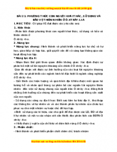 Giáo án Bài 21 Địa lí 7 Chân trời sáng tạo (2024): Phương thức con người khai thác, sử dụng và bảo vệ thiên nhiên ở Ô - Xtrây-Li-A